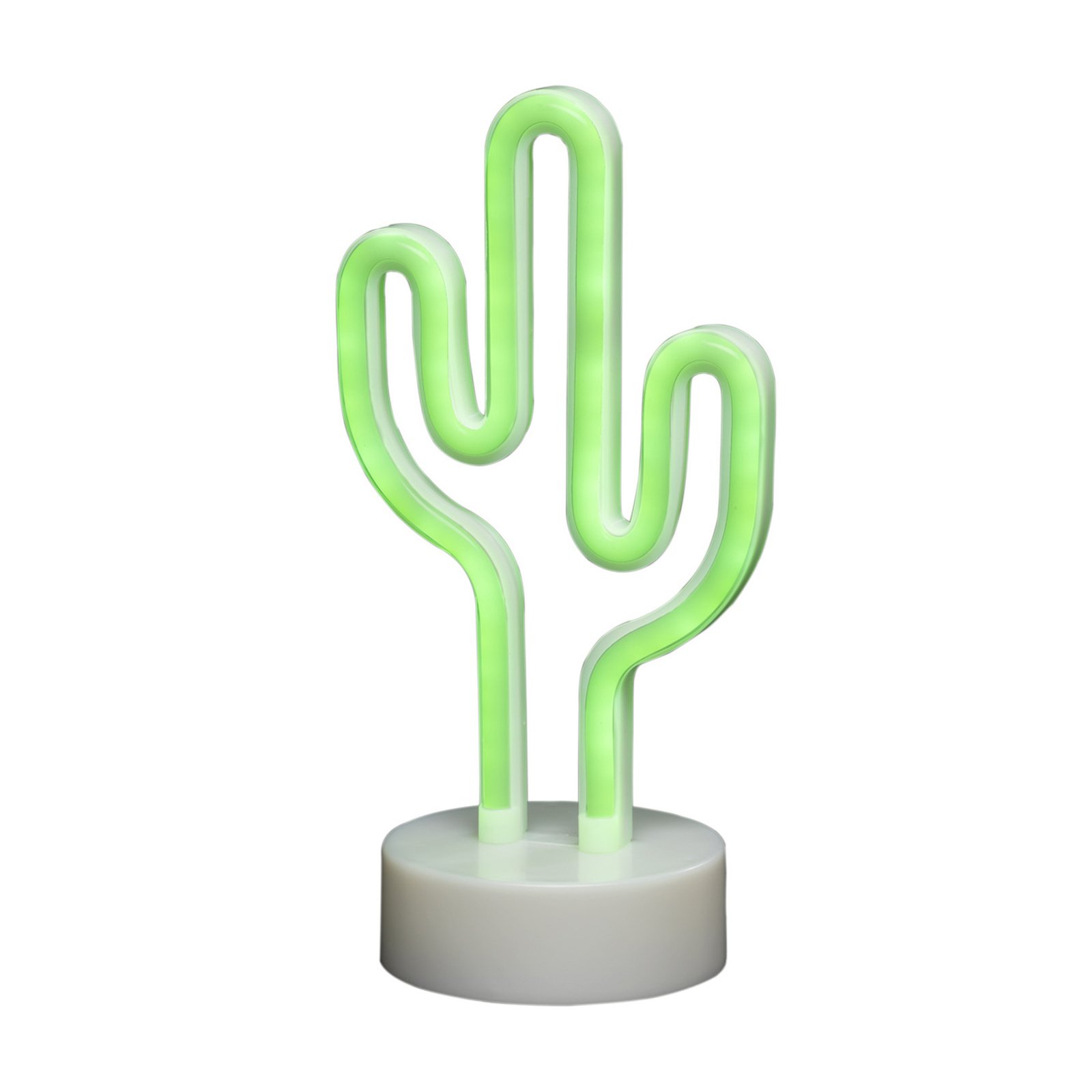 LED-koristevalaisin Kaktus, paristokäyttöinen