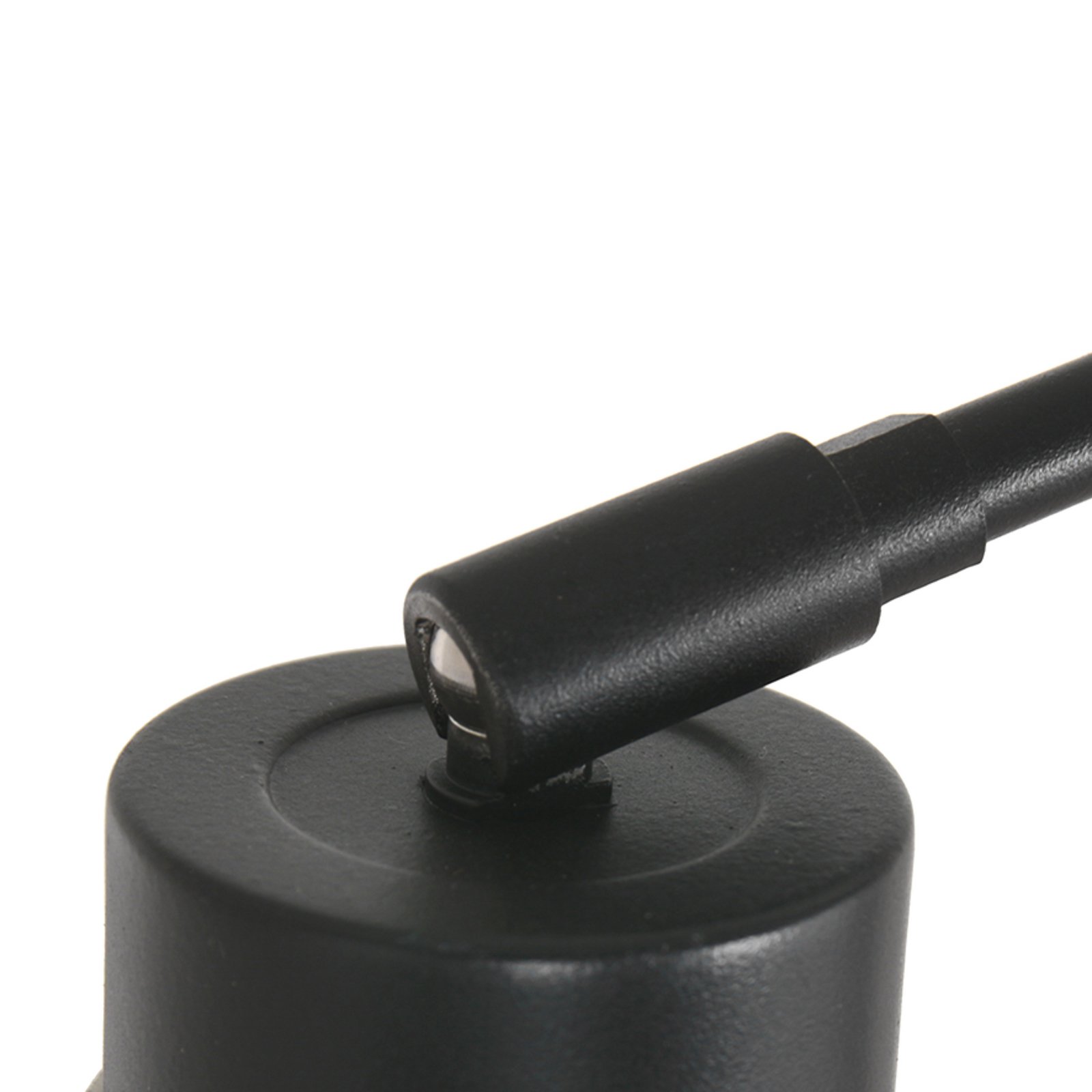 Lampa ścienna Prestige Chic czarna/czarno-złota, wysięg 90 cm