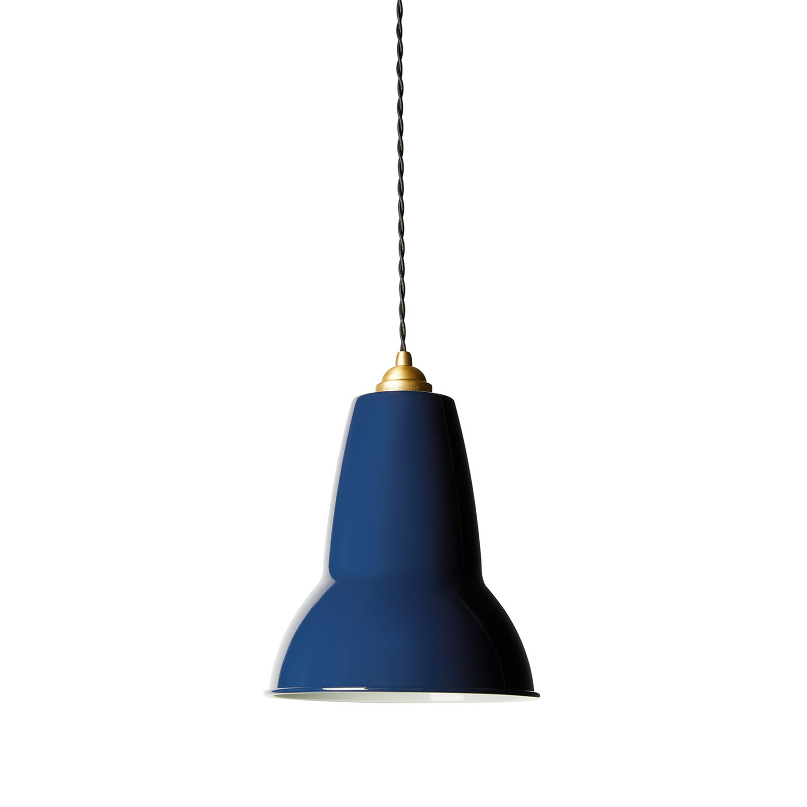 Original 1227 Midi Pendel Brass Midi Ink Blue - Anglepoise