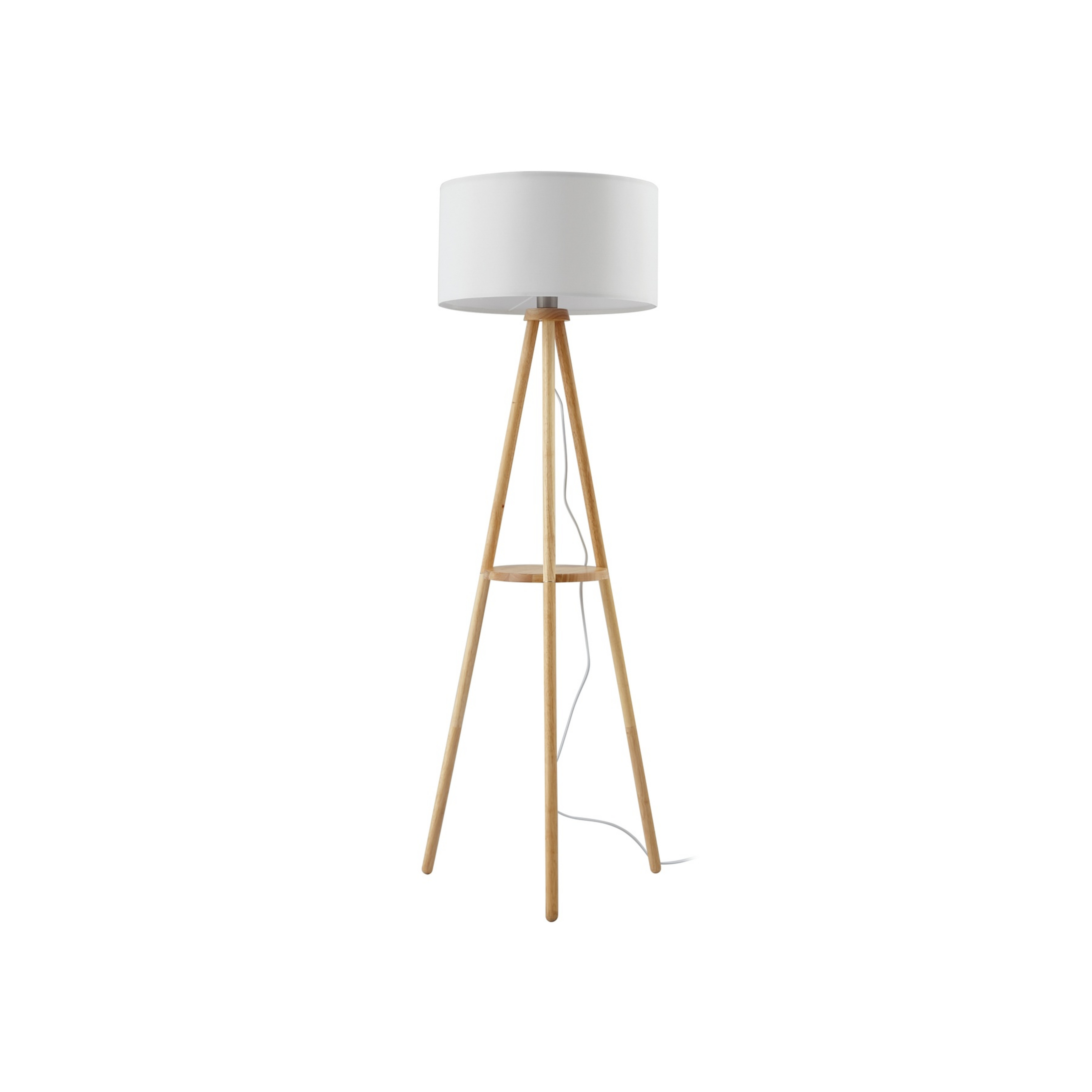 Adamio Floor Lamp White - Lindby