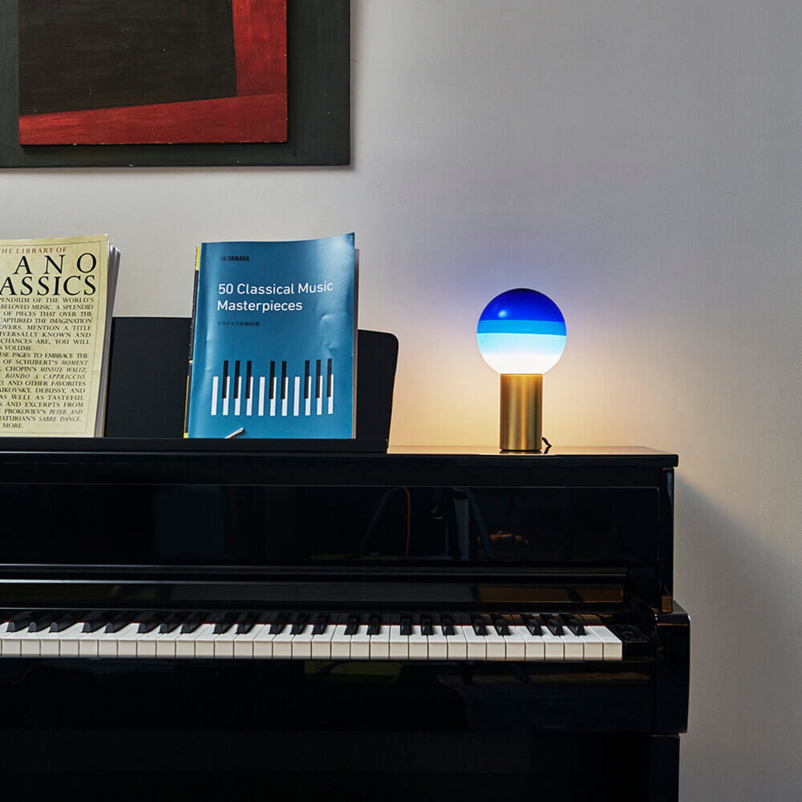 Dipping Light Bordlampe Blue MARSET - Stue - Glas