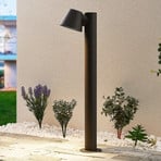 Borne lumineuse Lindby Ileyna, anthracite, métal, 70cm