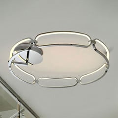 Lampa sufitowa LED Colette, 6-punktowa, chrom