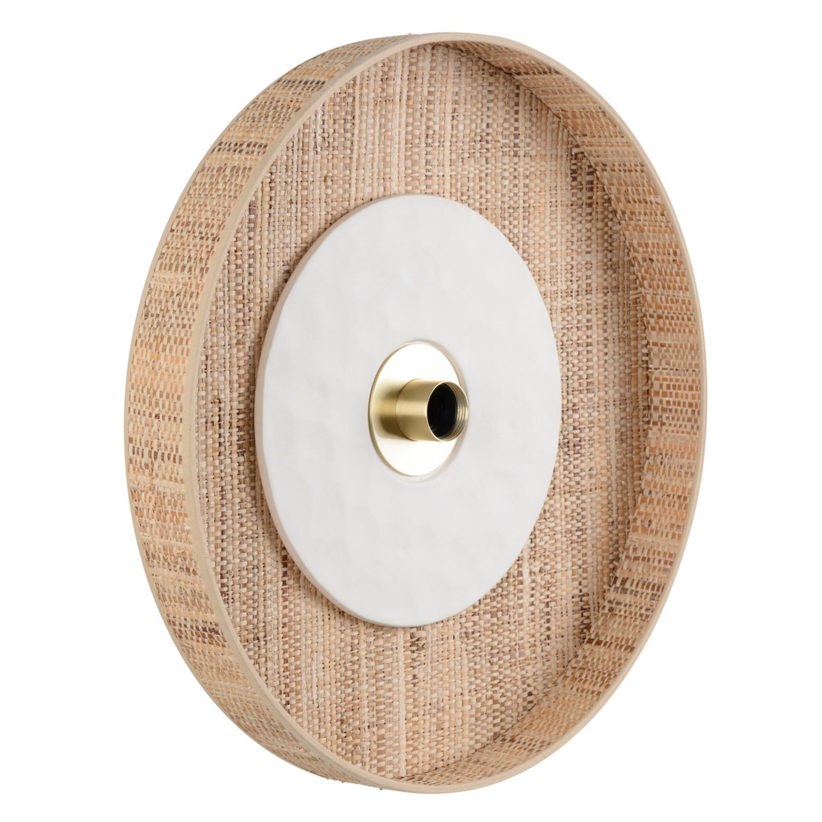 Portinatx Wandleuchte weiß, Ø50cm - MARKET SET Portinatx Wandleuchte weiß, Ø50cm - MARKET SET