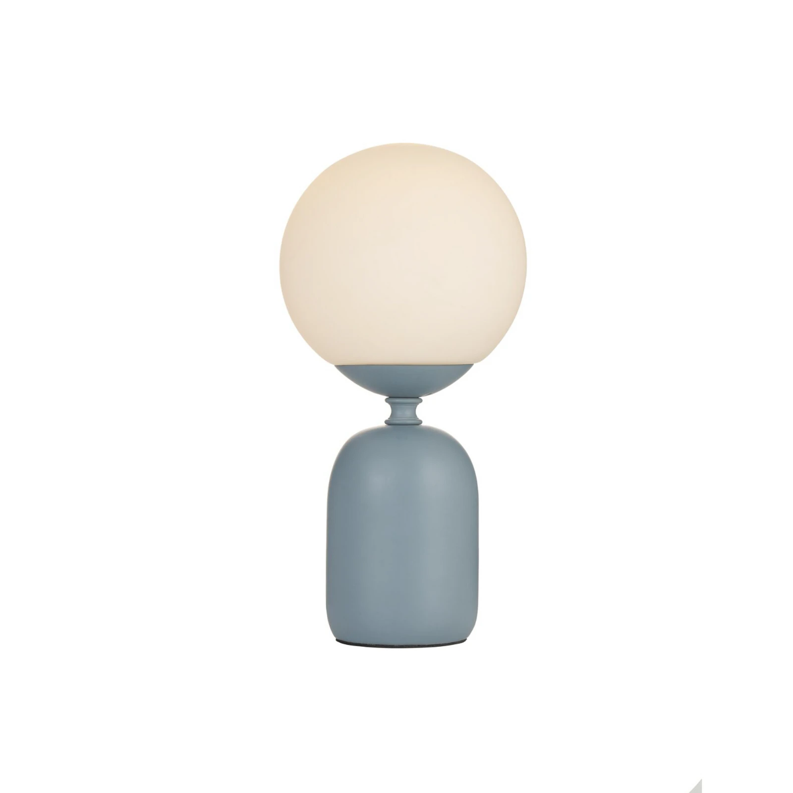 Pauleen Glowing Charm tafellamp, keramische voet blauw