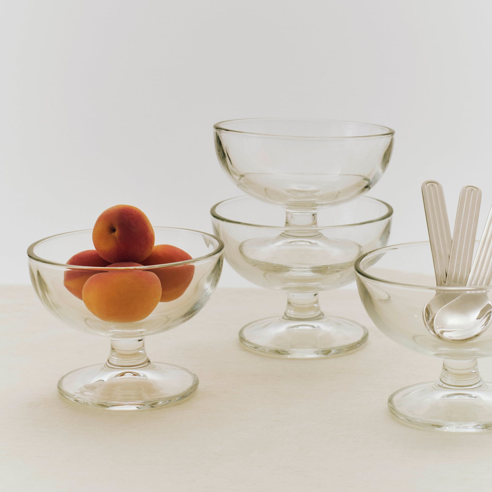 Glass Dessertschale klar Glas Ø 10 cm - HAY