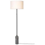 Gravity Lampadaire Marbre Gris/Blanc - GUBI