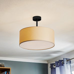 Deckenleuchte Rondo mit Abstand, creme Ø 45cm