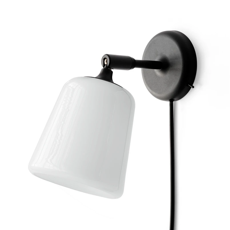 New Works - Material Væglampe White Opal Glass