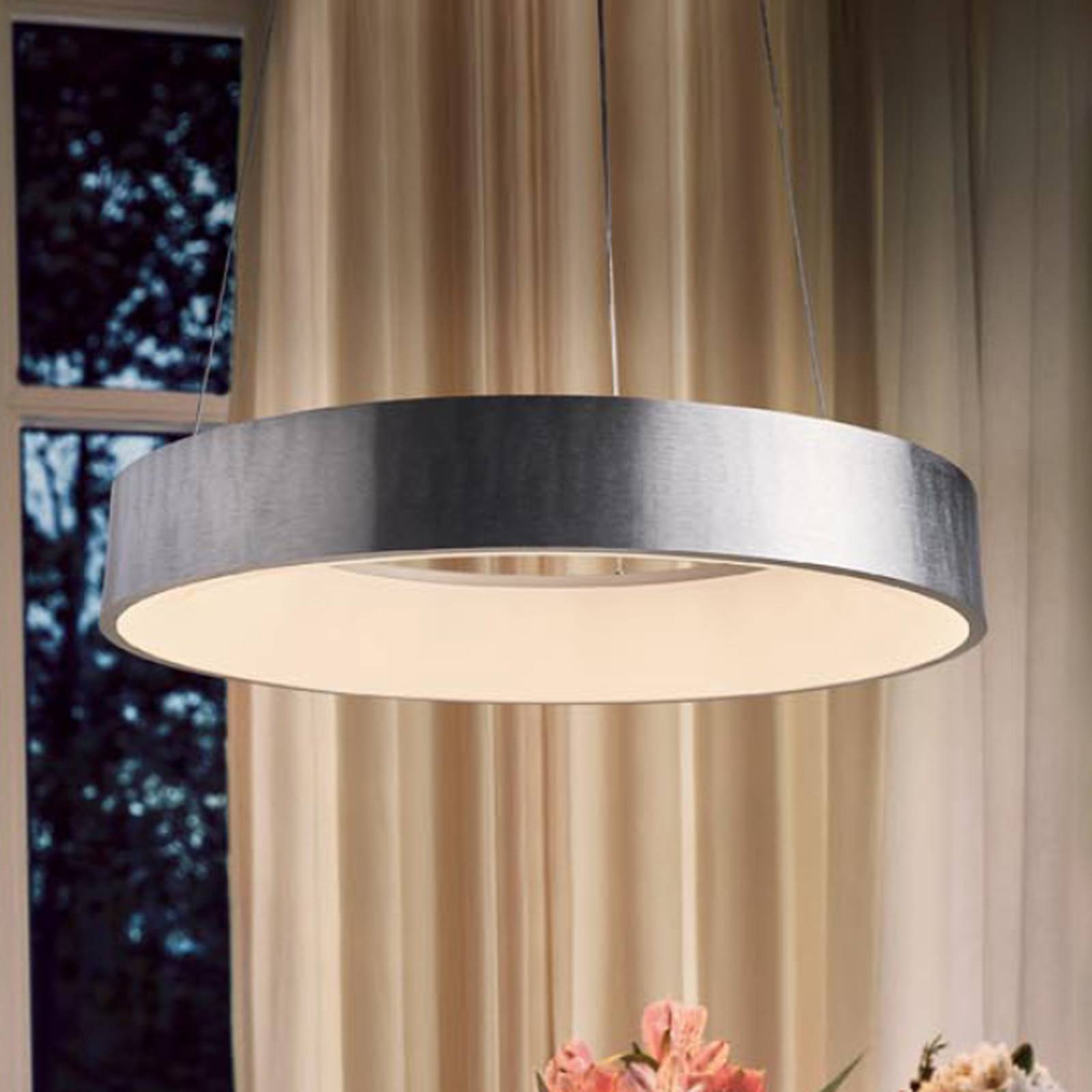 LEDVANCE SMART+ LEDVANCE SUN@Home Suspension Circular LED argentée