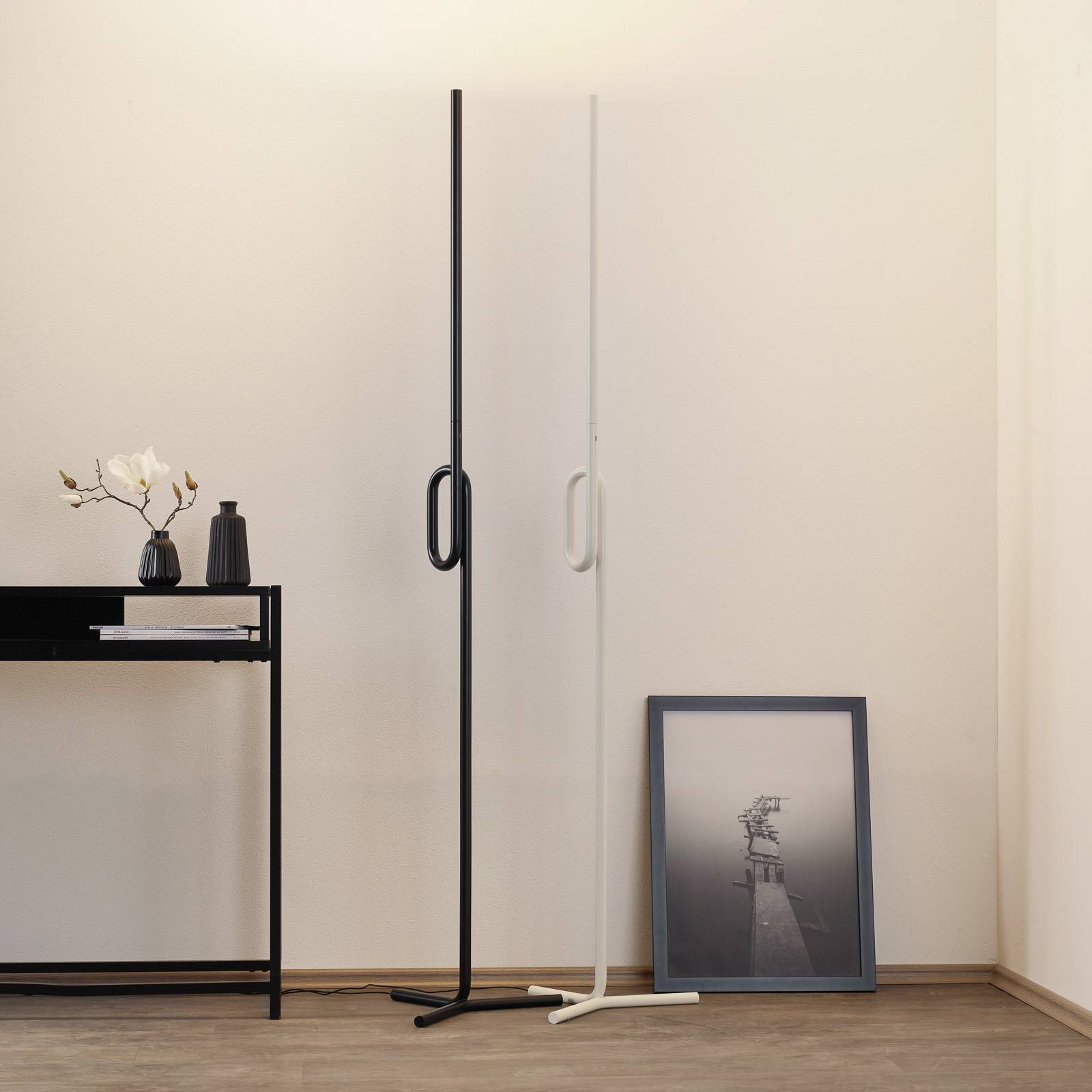 Foscarini Tobia terra lampa stojąca LED, biała