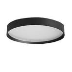 LOOM DESIGN LED ceiling light Lucia, black, Ø 60 cm, aluminium