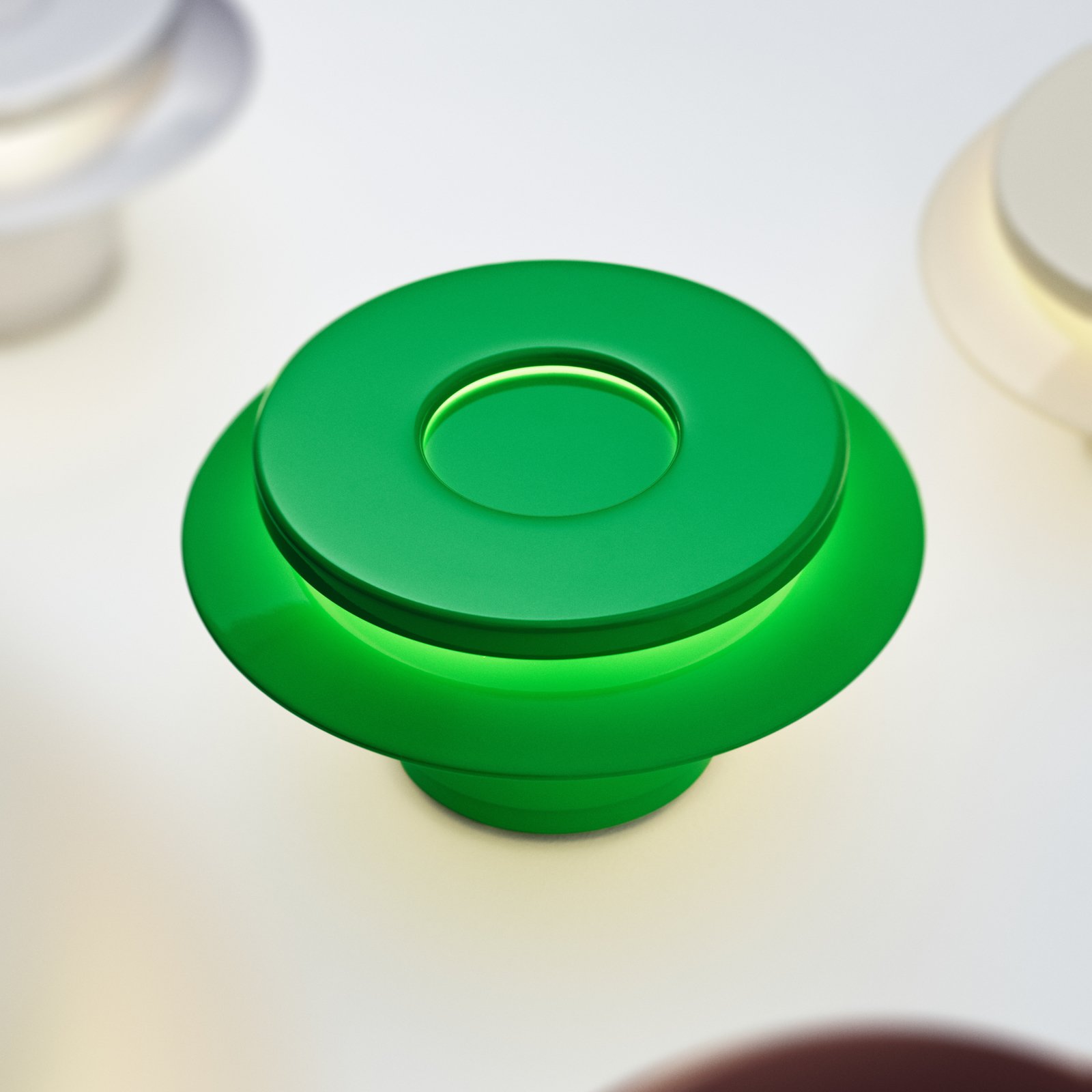 Lille 18 Wandleuchte, grün, Aluminium, Ø 18 cm - Pholc