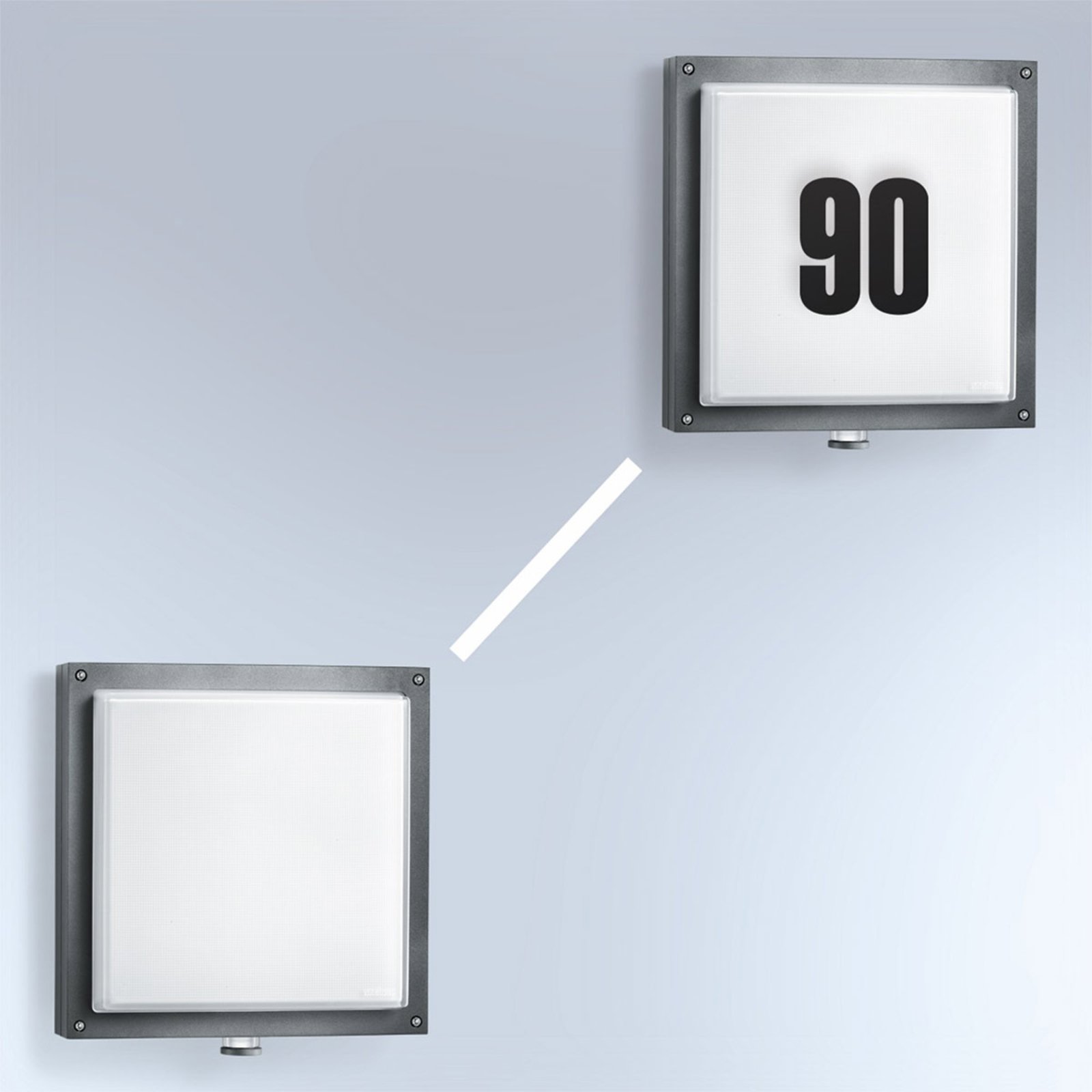STEINEL L 690 S V2 kültéri lámpa érzékelő házszám