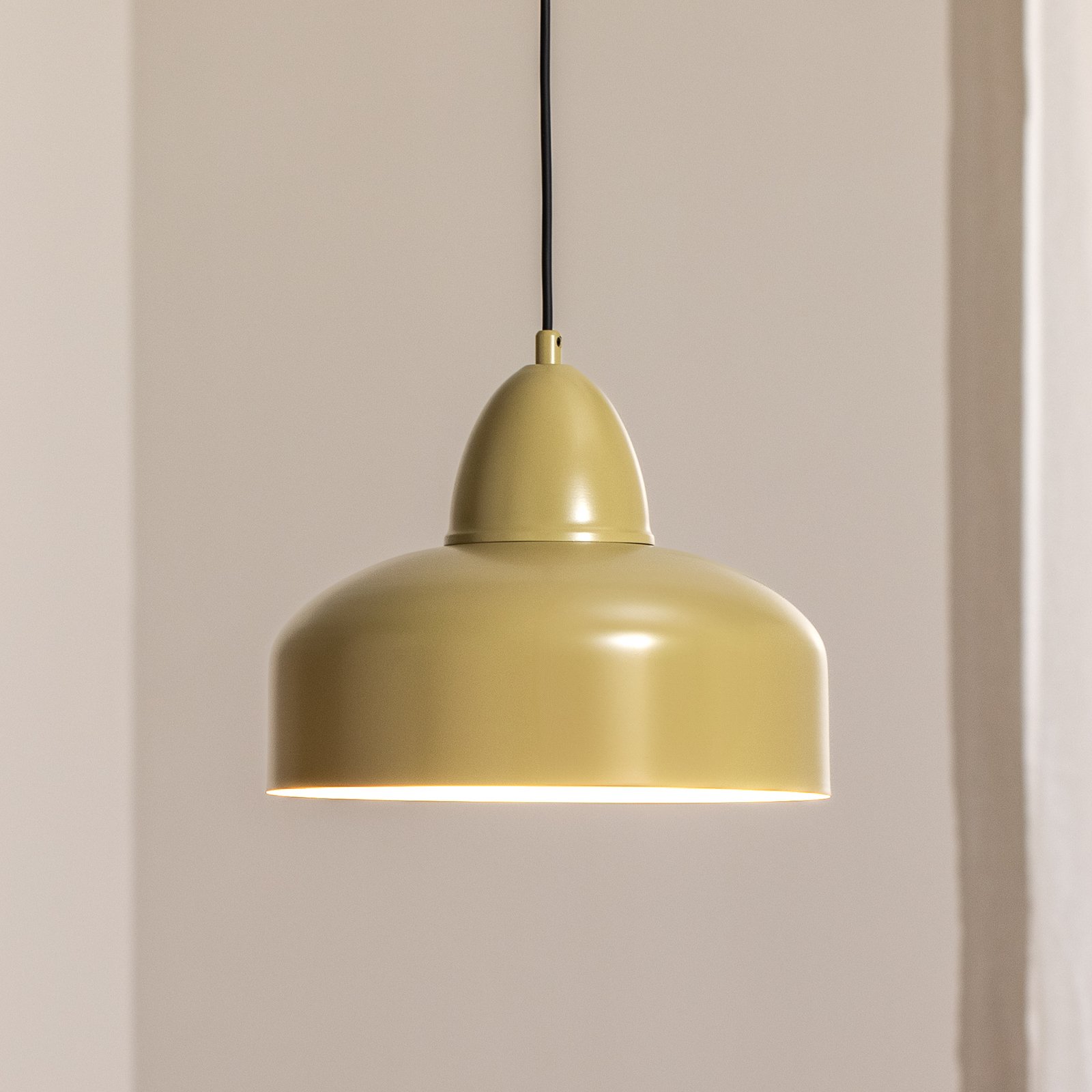 Lampada a sospensione Mille, 1 luce, pistacchio