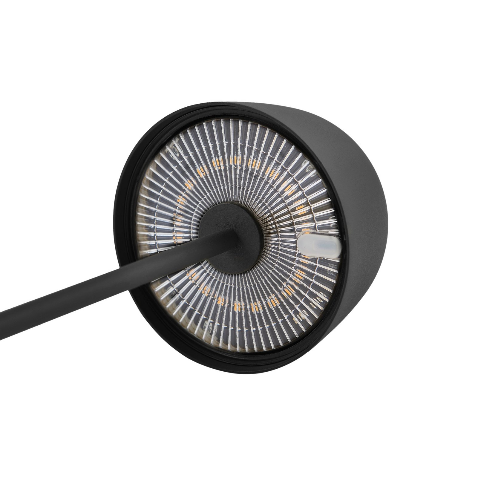 Lindby LED tafellamp Arietty, zwart, dimbaar, IP54