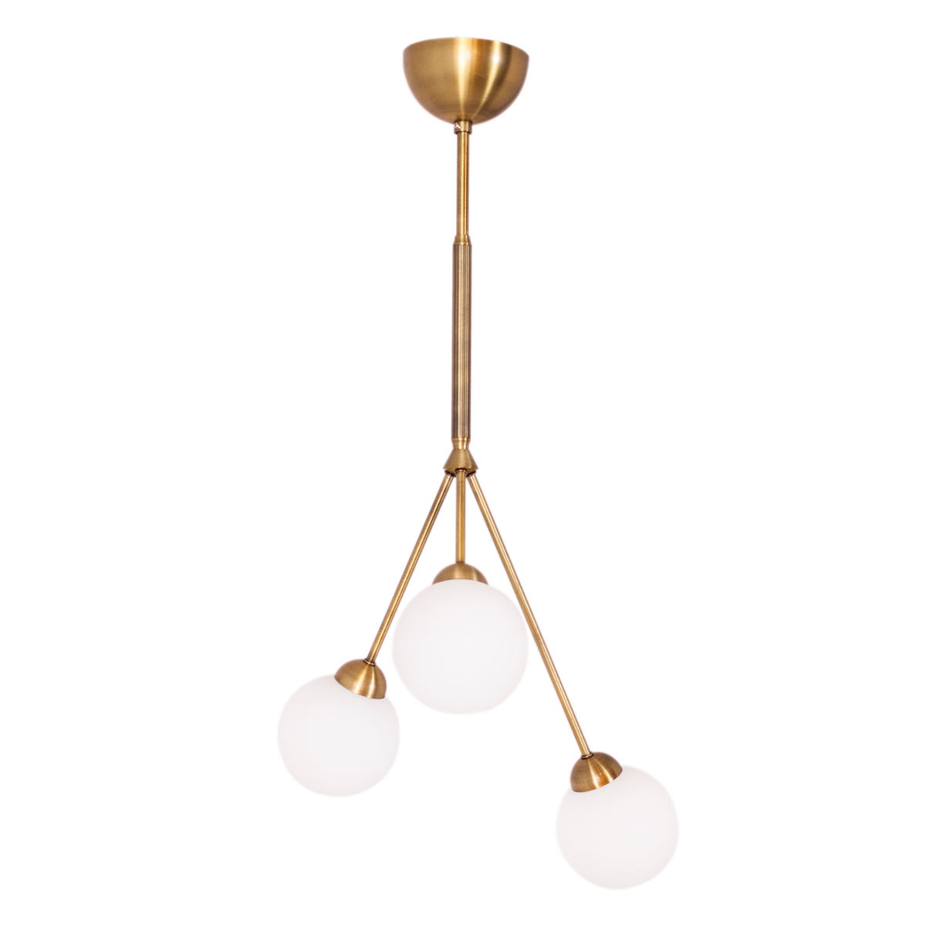 By Rydéns 3Some hanging light, 3-bulb, for Living / Dining Room, metal, glass, G9, 20 W, energy efficiency: A++