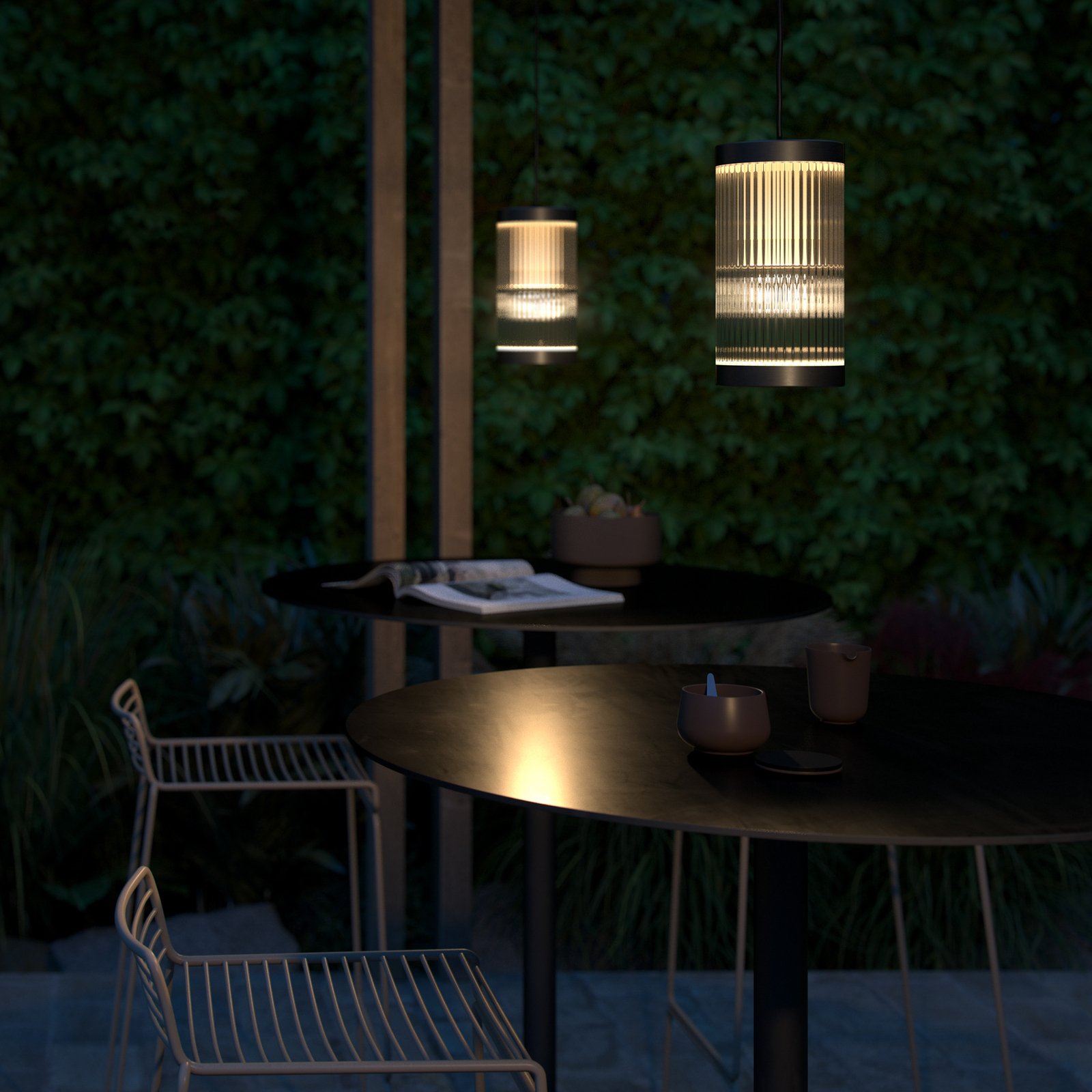 Coupar Lampada a Sospensione da Esterno Black - Nordlux