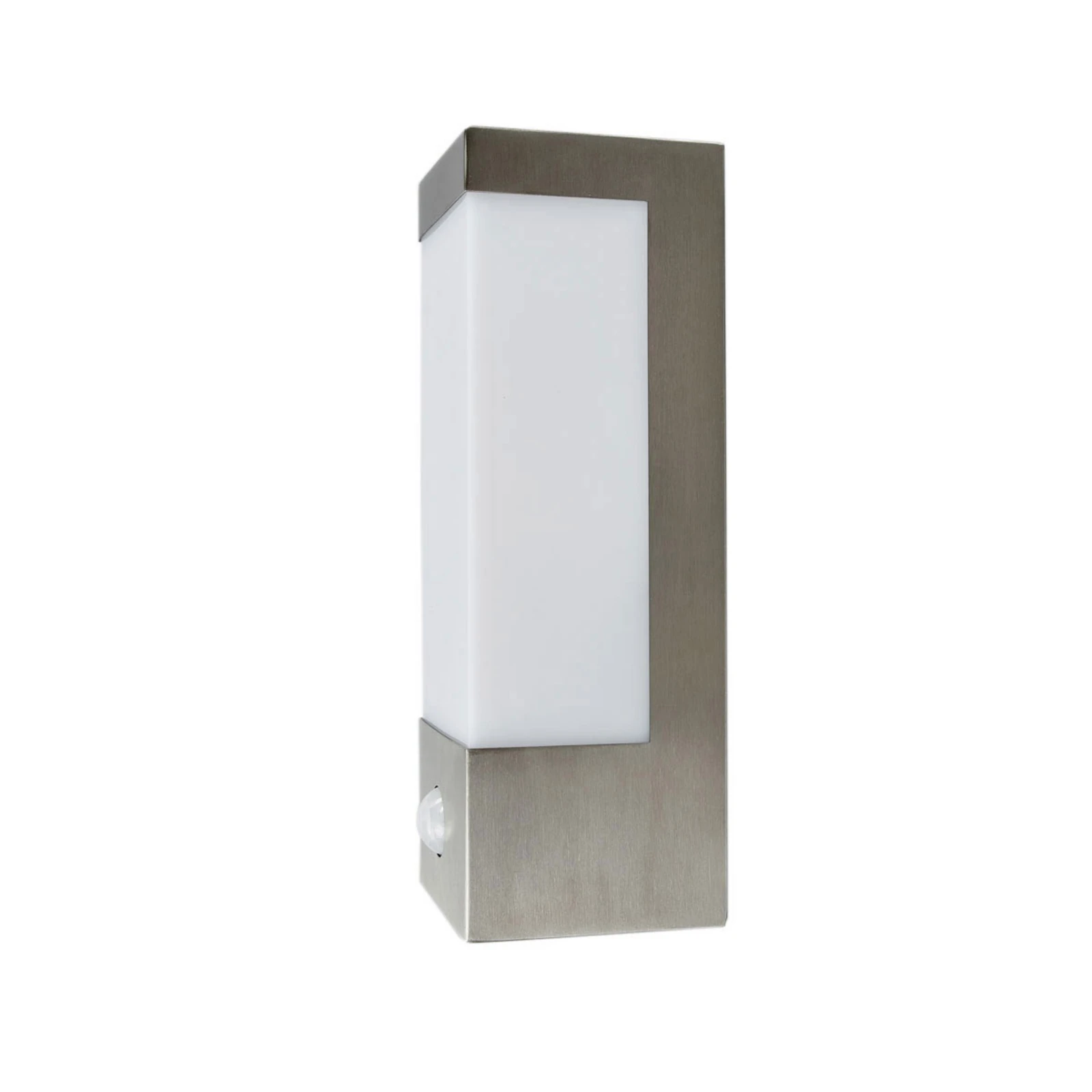 Lindby LED φωτιστικό εξωτερικού χώρου Severina, 25 cm, αισθητήρας, ατσάλι