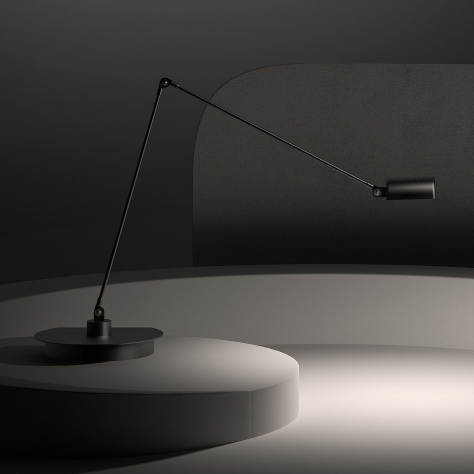 Lumina Daphine Cloe lampa stołowa 3 000 K, czarna