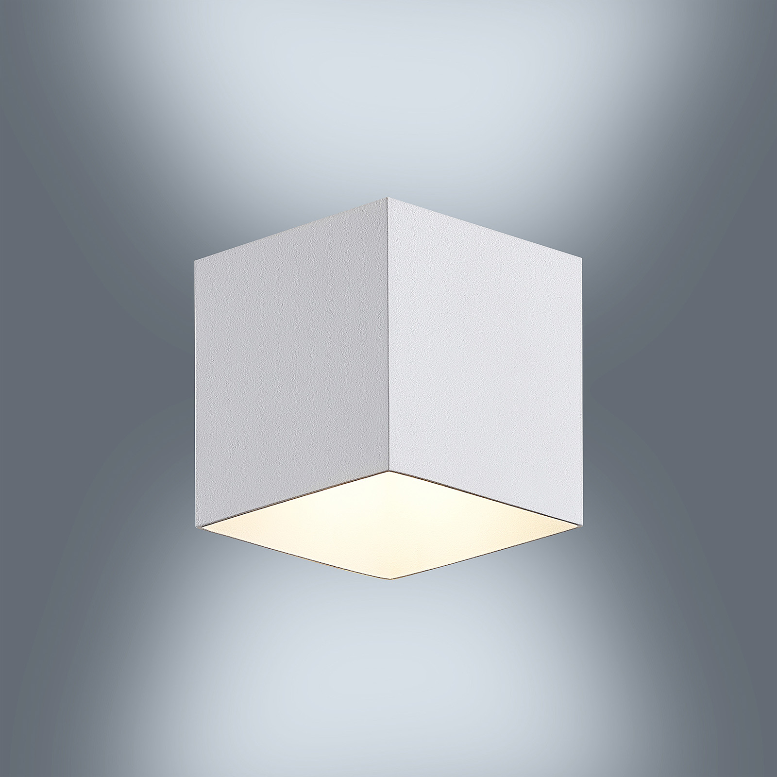 Arcchio Alima nástenná LED, IP44, biela