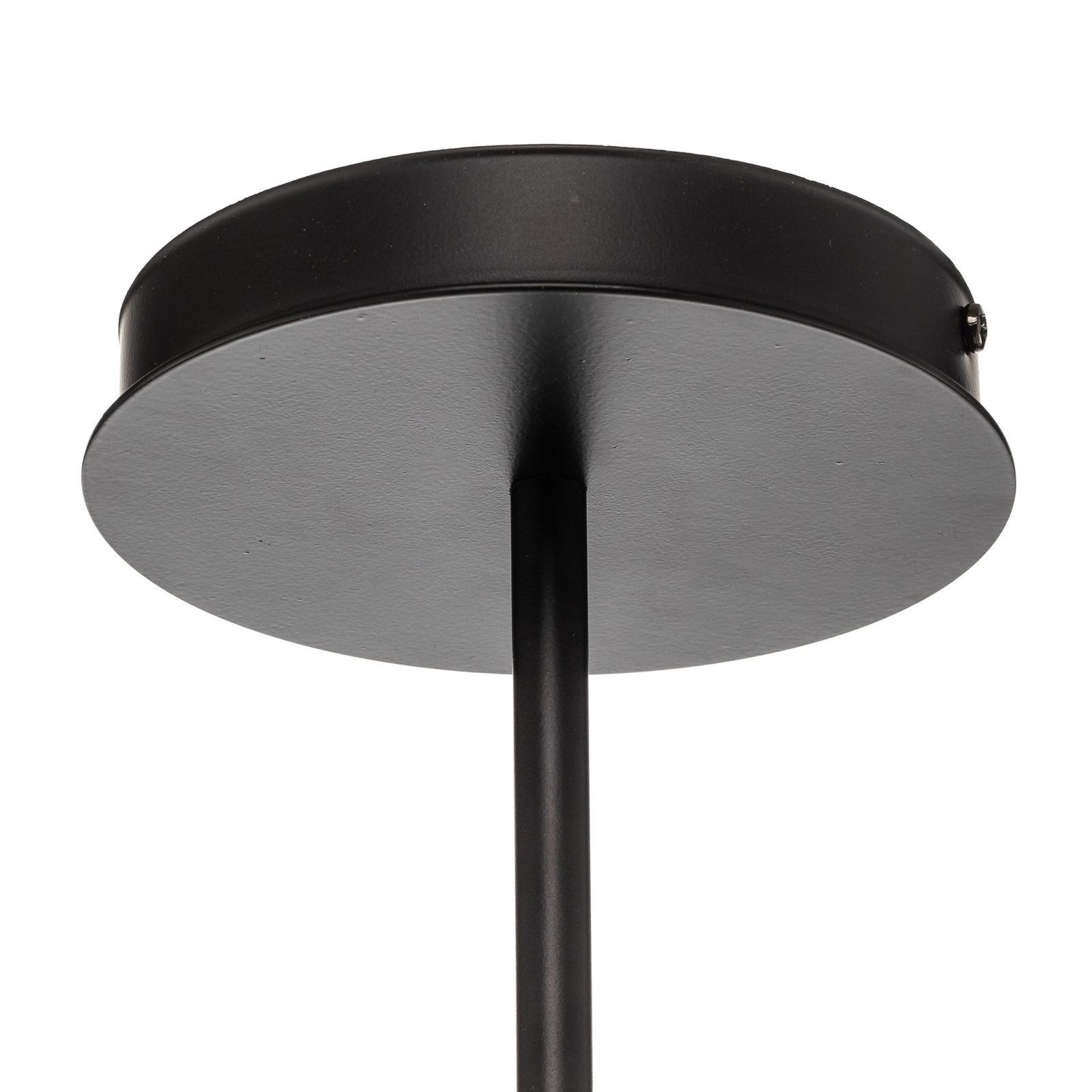 Plafondlamp Kabo, 1 arm, zwart, 6-lamps