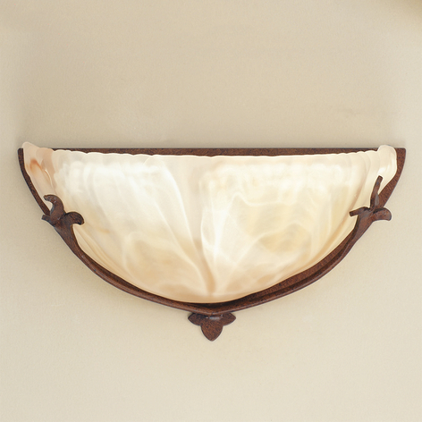 Armelle semi-rund vegglampe