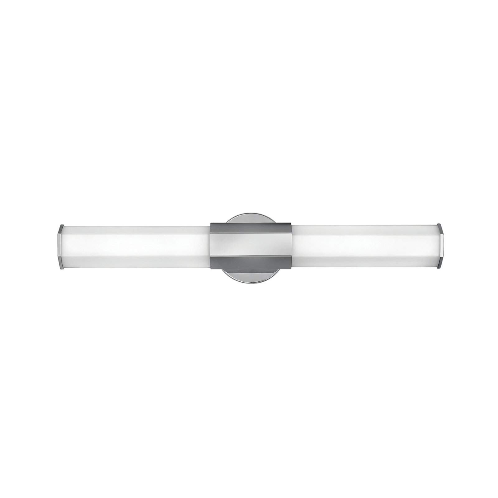 Applique murale LED pour salle de bain Dual, chrome, à 2 lampes, largeur 66 cm