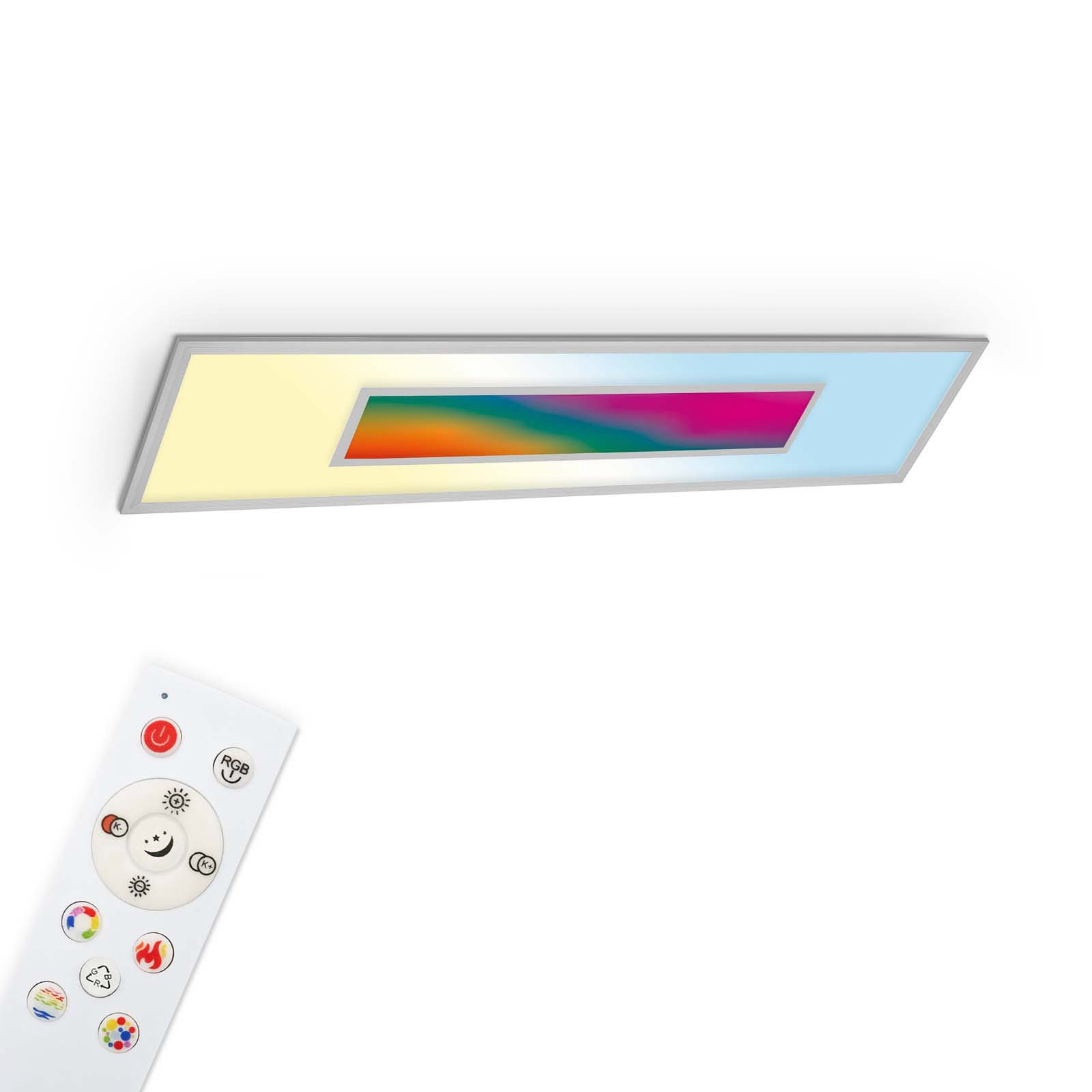 LED-panel Magic Cento sølv CCT RGB 120x30cm