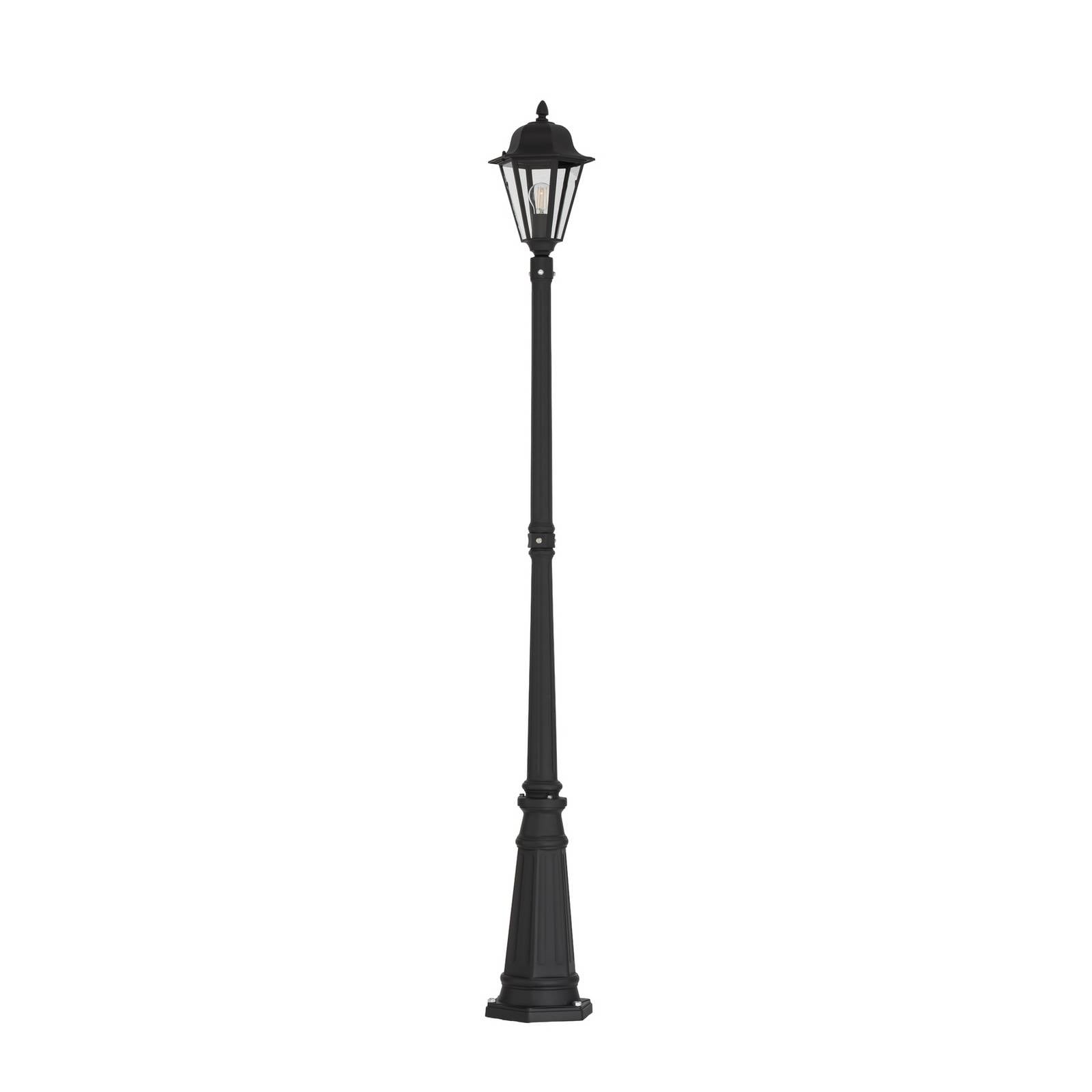 Lindby Außenleuchte Edana, 211 cm, anthrazit, E27, IP44