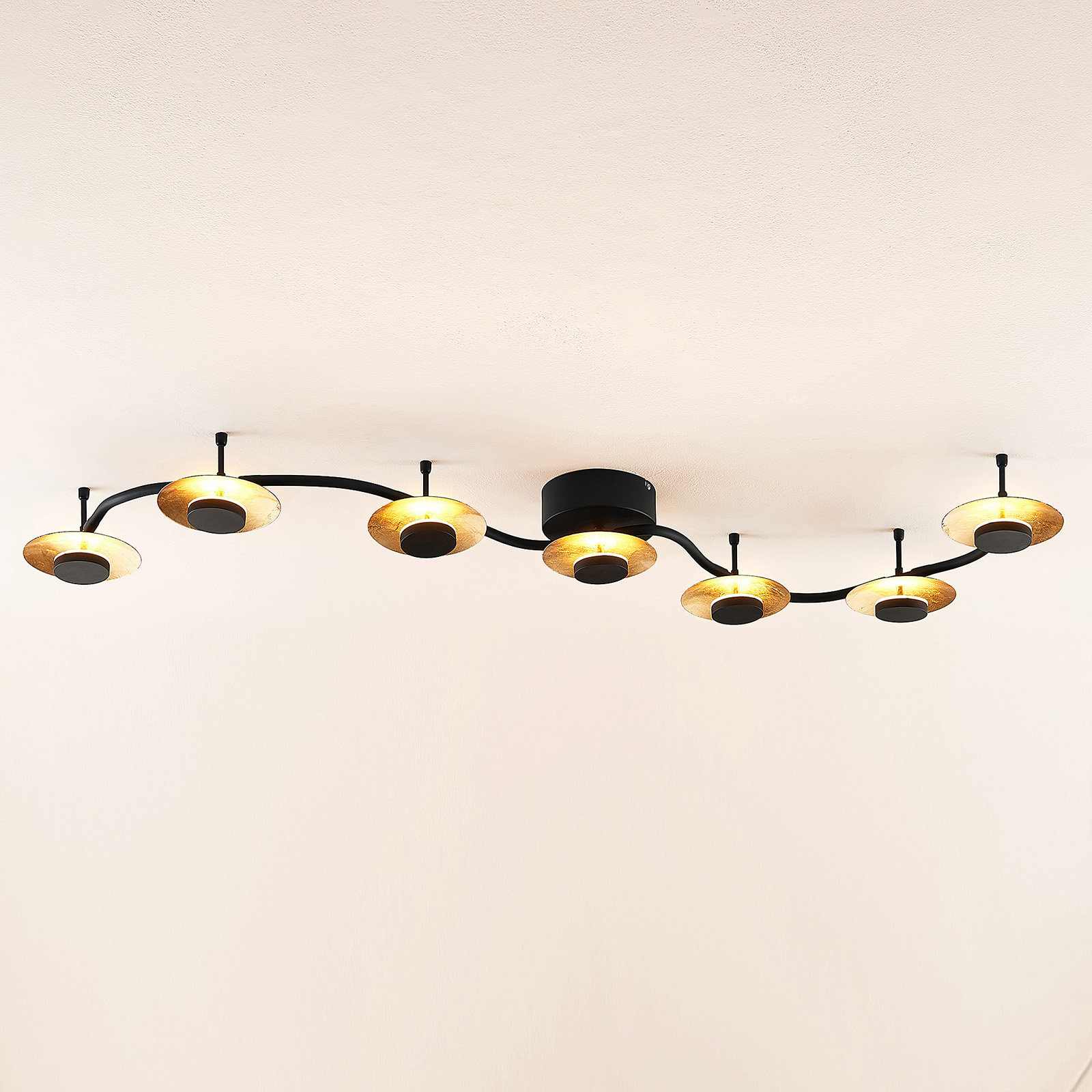 Lindby Graviela applique LED à 7 lampes