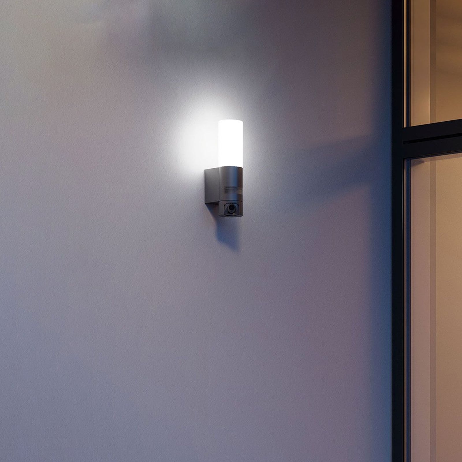 STEINEL L 620 Cam SC aplică LED exterior antracit - Modern - antracit alb opal - Metal