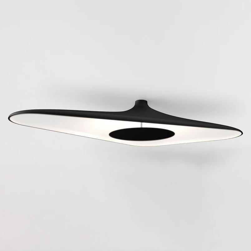 Luceplan - Soleil Noir Ceiling Lamp H18,5 Black