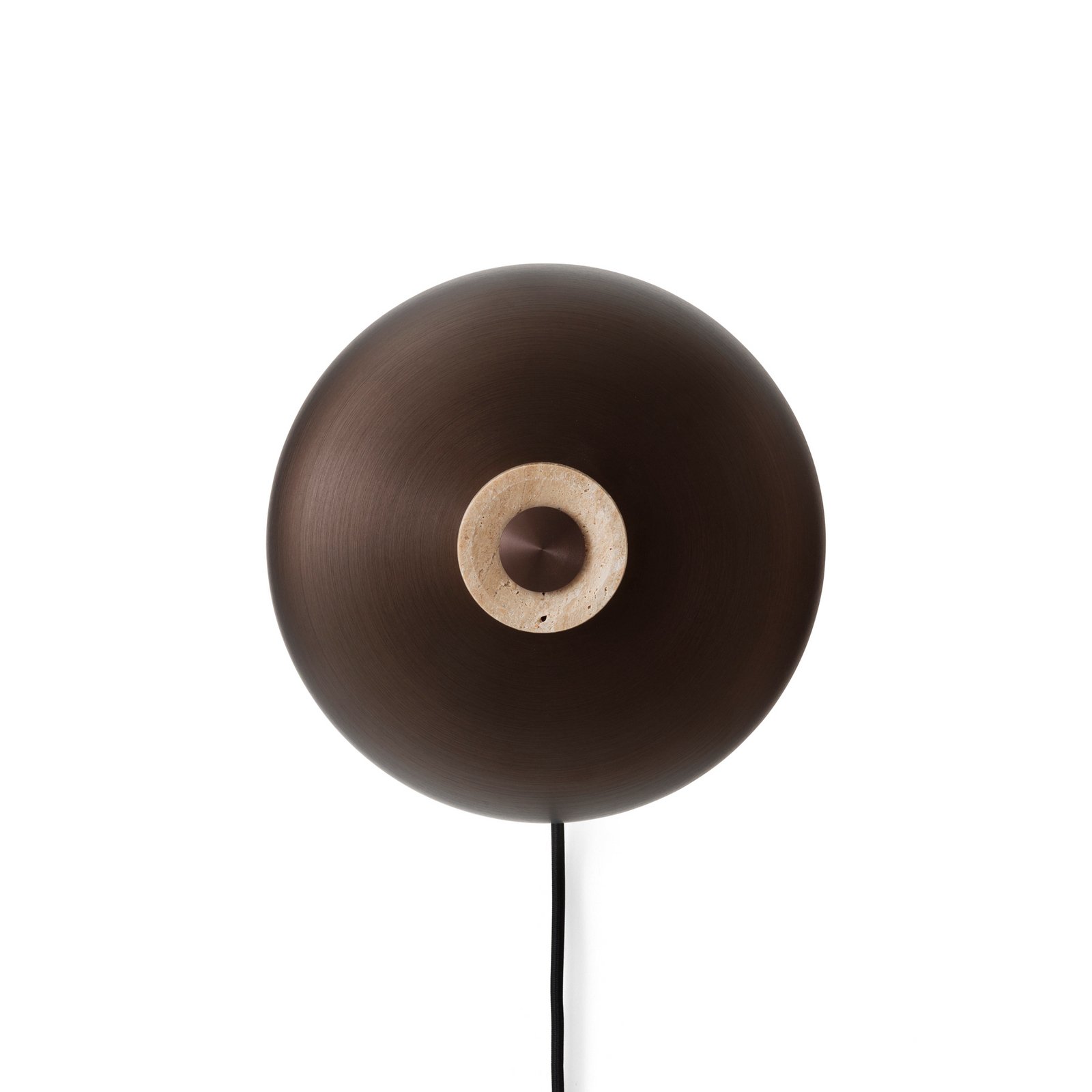 Reverse Applique Murale Sable Travertine/Bronzed Aluminium - Audo Copenhagen