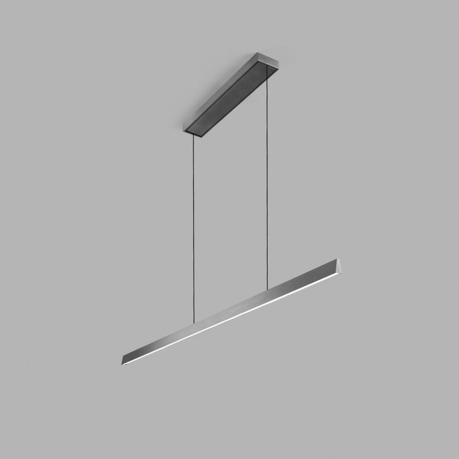Edge Linear S1500 Pendel Titanium LIGHT-POINT - Stue - Design - Aluminium billede