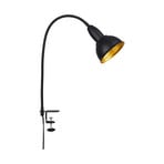 Lampada a morsetto Hygge Comfort light Retro, nero