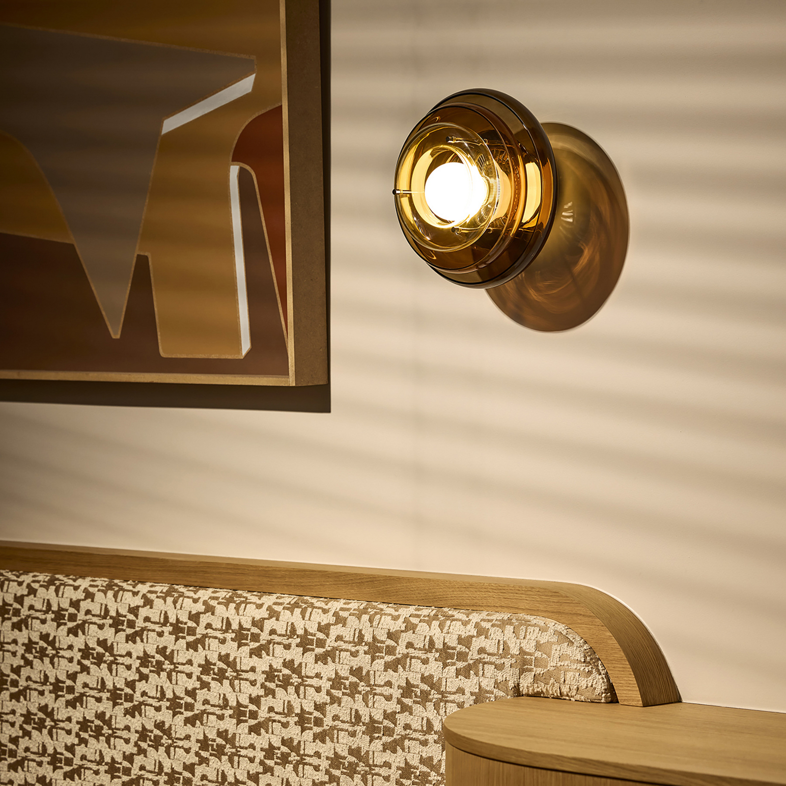 Sunset Wandleuchte, bernstein - MARKET SET Sunset Wandleuchte, bernstein - MARKET SET