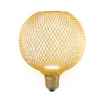 OSRAM Decor LED Flat Globe E27 3,5W gold 2,700K Metal