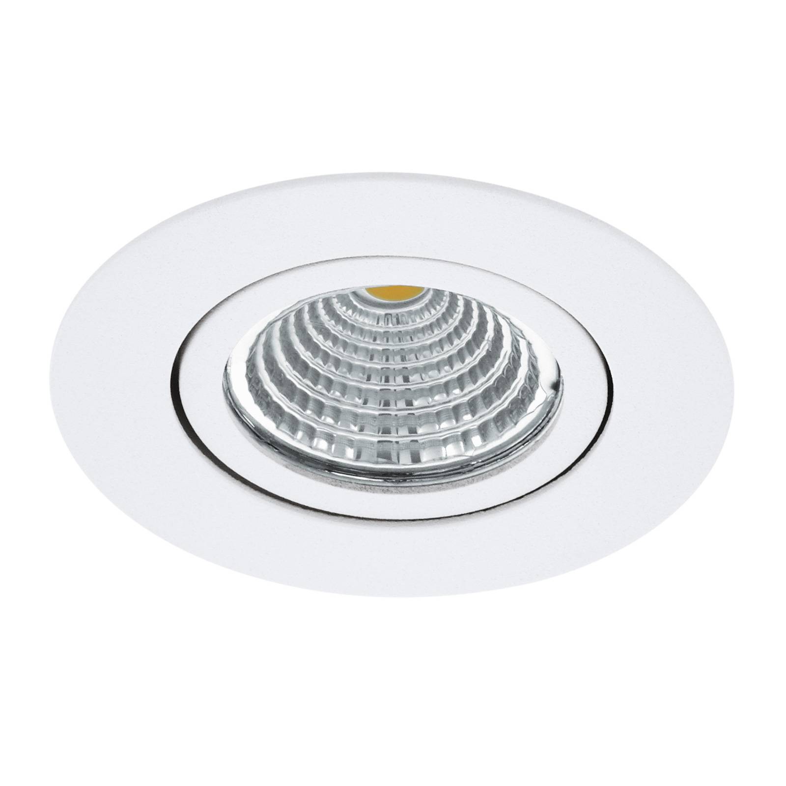 Saliceto downlight round rotatable 2700K white