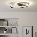 Lindby Xenia Plafoniera LED, nero