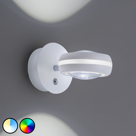 Trio WiZ Vista LED-Wandleuchte, weiß