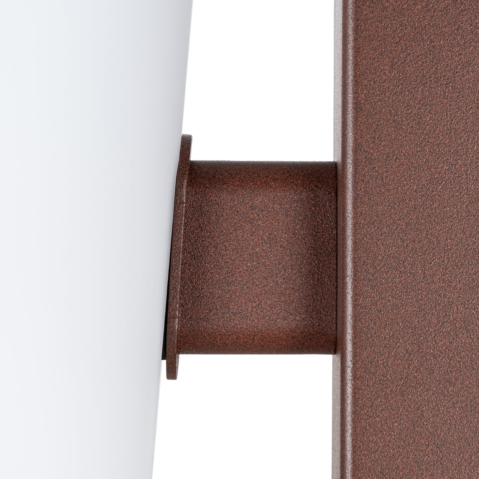 Jovra udendørs LED-væglampe, corten, højde 32 cm - Lucande Jovra udendørs LED-væglampe, corten, højde 32 cm - Lucande