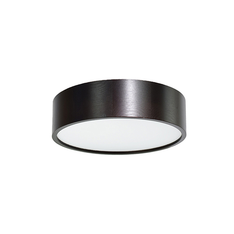 LED-taklampe Cleo, Ø 28 cm svart