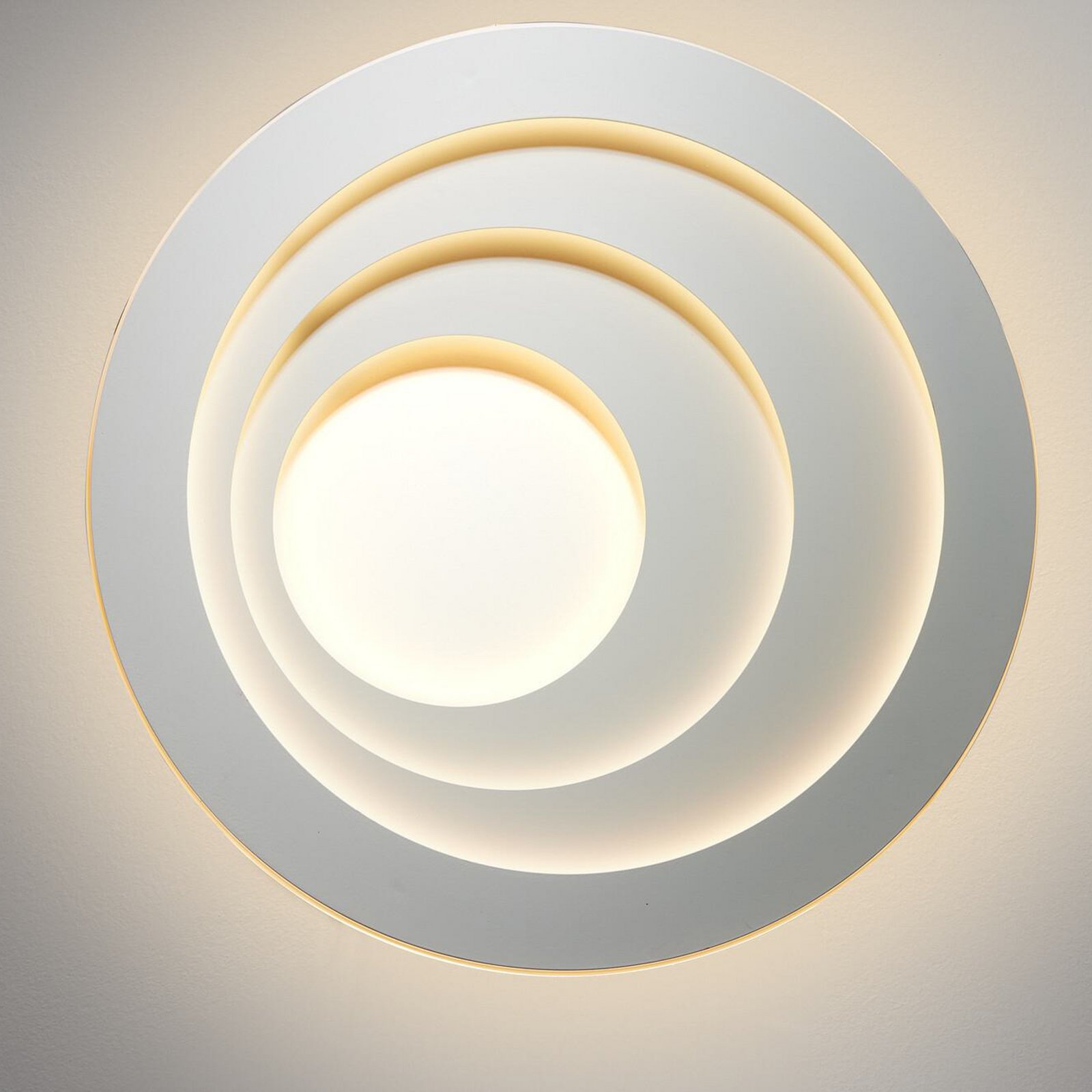 Lampa sufitowa LED OSRAM ORBIS SPIRAL ROUND Ø 52 cm biała up/down