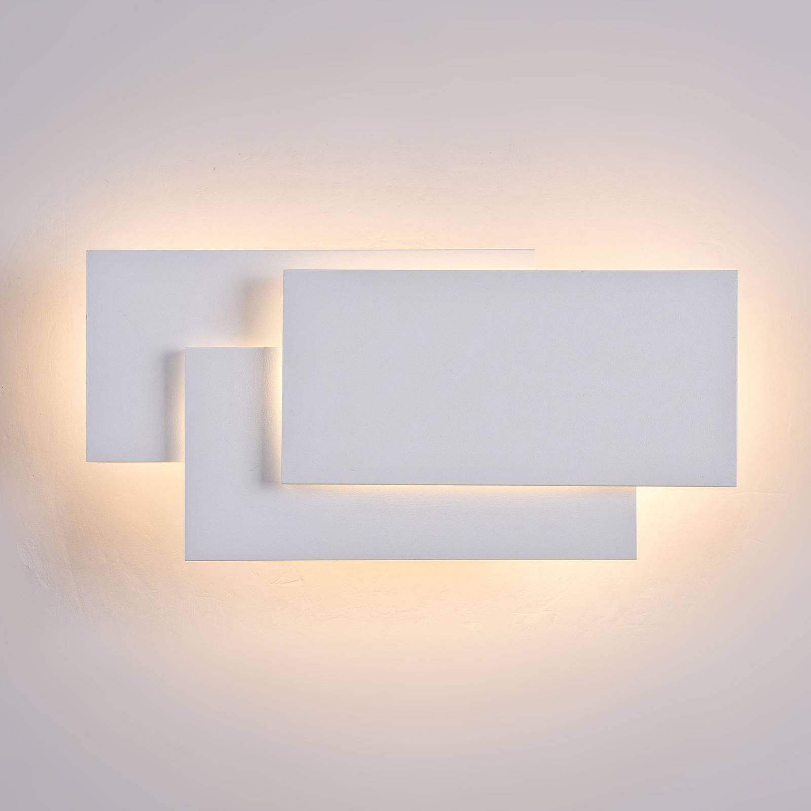 LED wandlamp Trame, rechthoekig