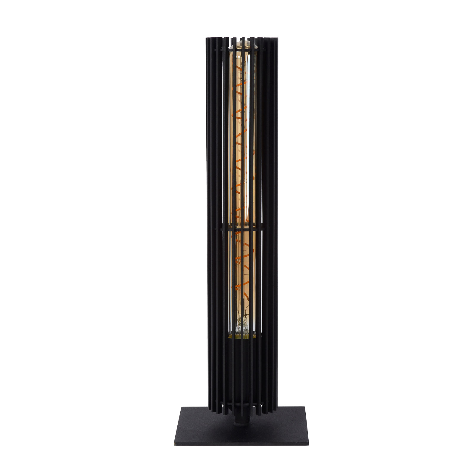 Lionel table lamp made of metal, black Lights.ie