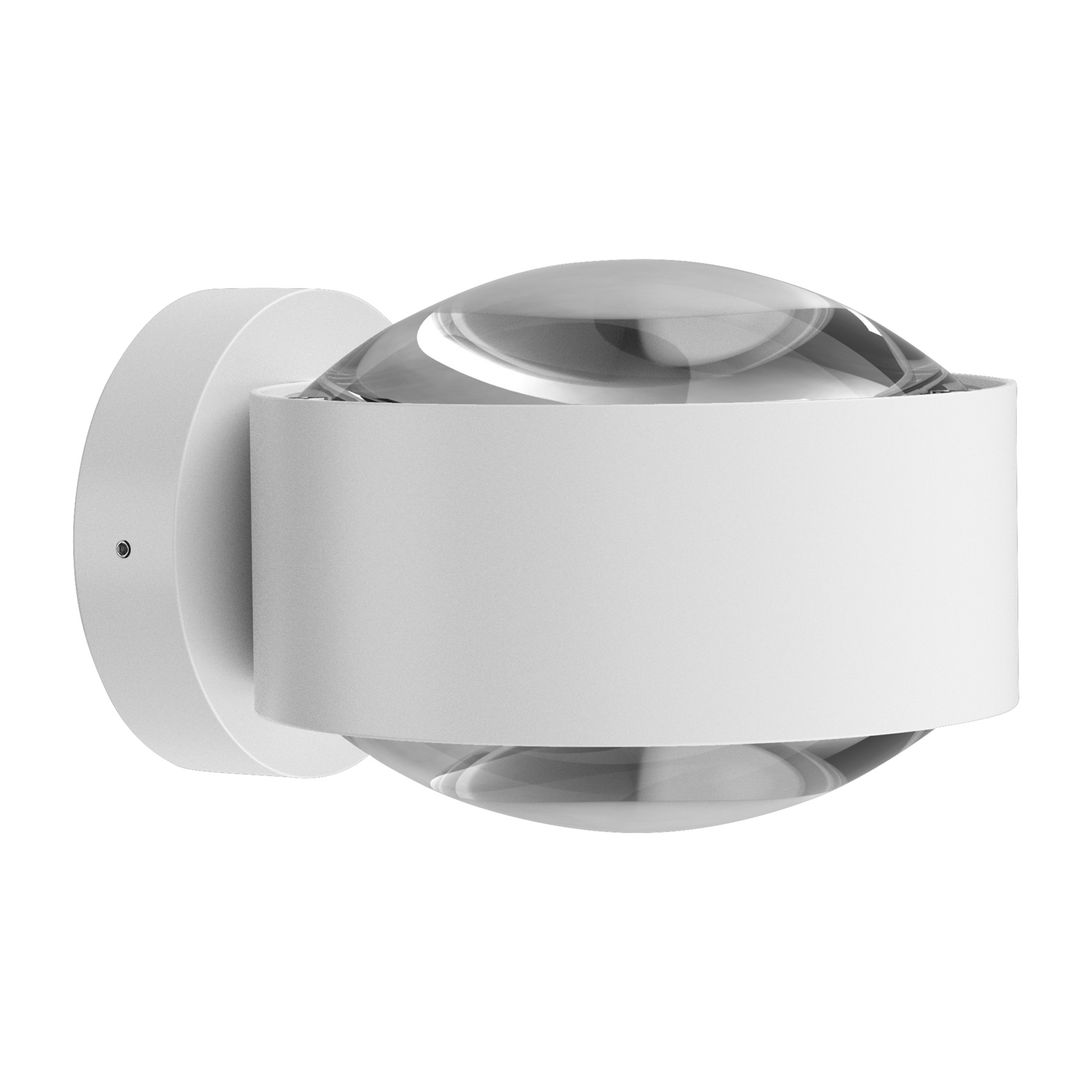 Puk Maxx Wall, LED, Linsen klar, weiß matt