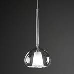 Beba - hanging light w. stunning glass lampshade