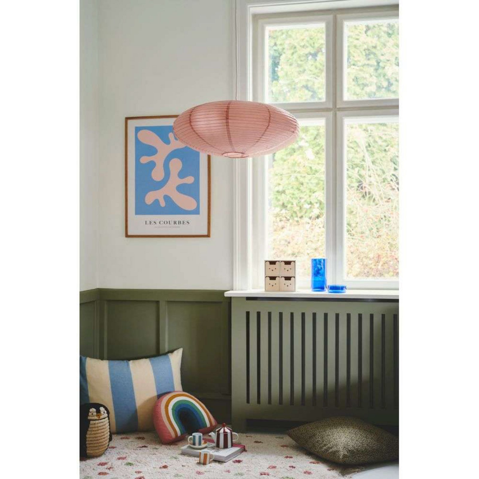 Villo 60 Skærm Dusty Rosa - Nordlux