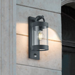 Außenwandlampe Sambesi mit Bewegungssensor